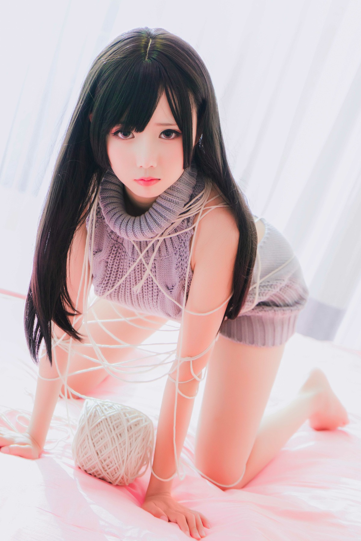 图片[17]-[Cosplay]面饼仙儿 – 露背毛衣 – COSPLAY-御萝部落