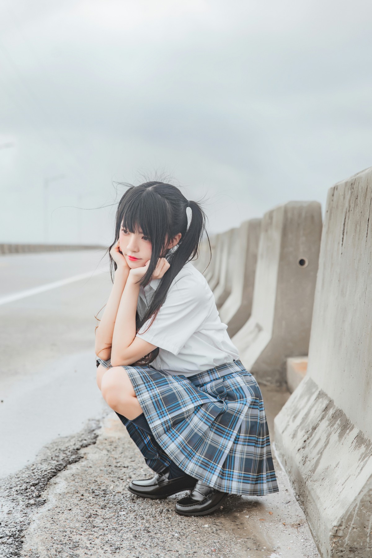 萝莉风COS 桜桃喵 – 耳畔的风 - COSPLAY-御萝部落