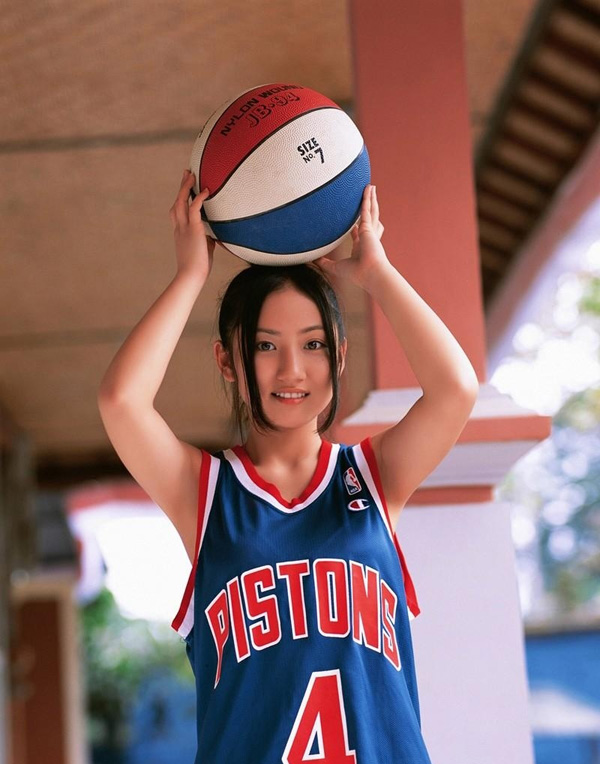 日本篮球宝贝清纯写真-御萝部落