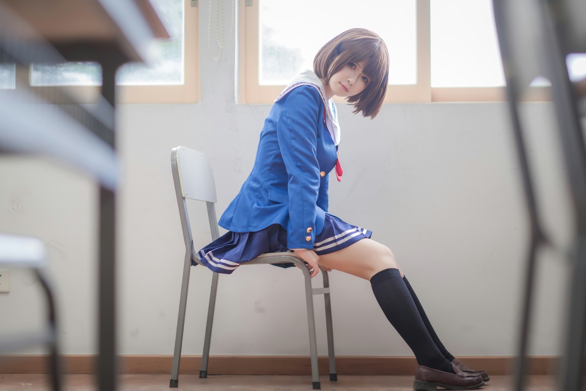 图片[14]-白金Saki写真 – 校服 – COSPLAY-御萝部落