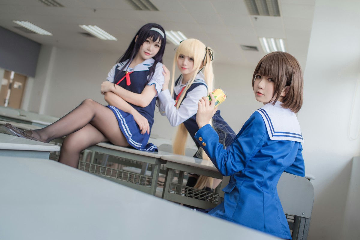 图片[24]-白金Saki写真 – 校服 – COSPLAY-御萝部落