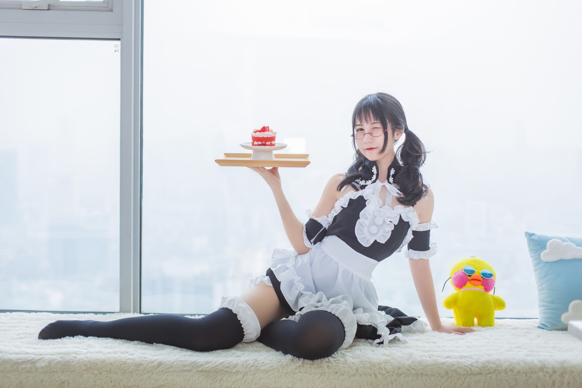 COS美女 逐月SU写真 – 女仆 - COSPLAY-御萝部落