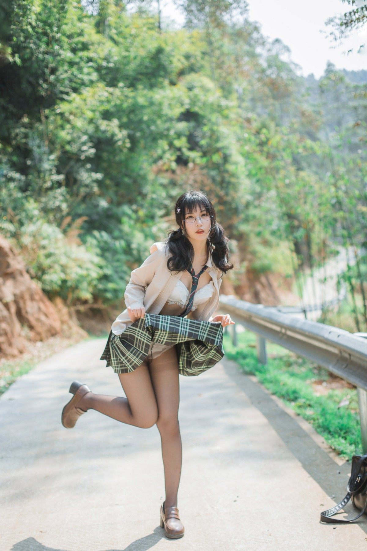 图片[3]-COSER美女逐月su – 乡间小路 – COSPLAY-御萝部落